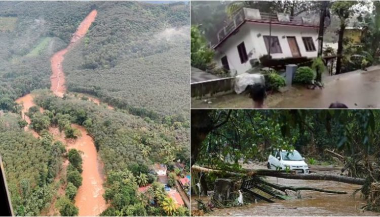 Momenti kur “zhduket” shtëpia: Të paktën 25 të vdekur nga rrëshqitjet e tokës dhe përmbytjet në Indi (VIDEO)