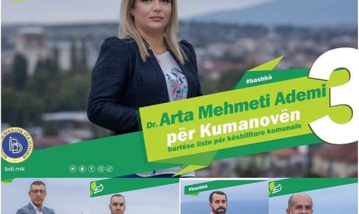 BDI prinë me vota për këshilltarë në Kumanovë
