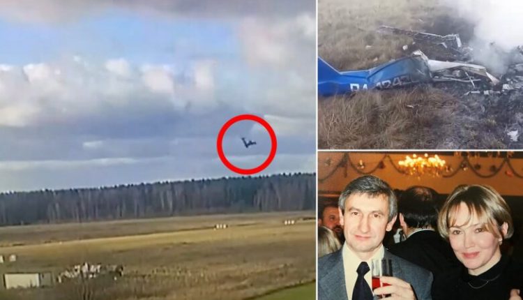 Dalin pamje nga rrëzimi i aeroplanit ku vdiq biznesmeni rus dhe gruaja e tij