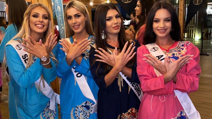 Miss Serbia heq dorë nga konkursi i bukurisë pas fotos me simbolin shqiptar