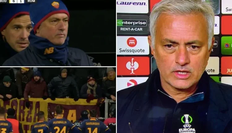 Roma u turpërua 6-1 nga Bodo Glimt, mediat pyesin Mourinhon: Si do e justifikosh humbjen