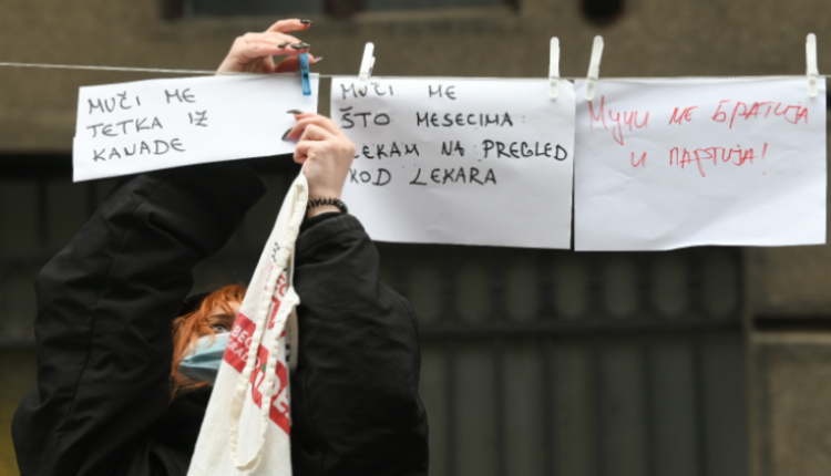 Protesta para Presidencës së Serbisë, studentët : Vuçiq jemi lodhur me gënjeshtrat e tua