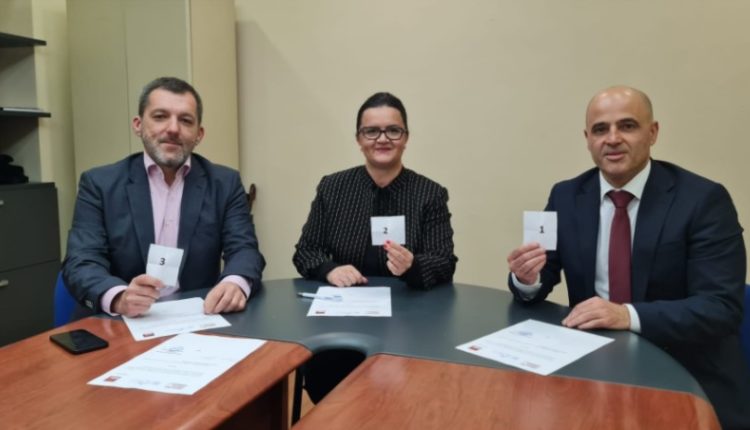 Kandidatët për kryetar të LSDM-së hedhin short për zgjedhjet e 12 dhjetorit