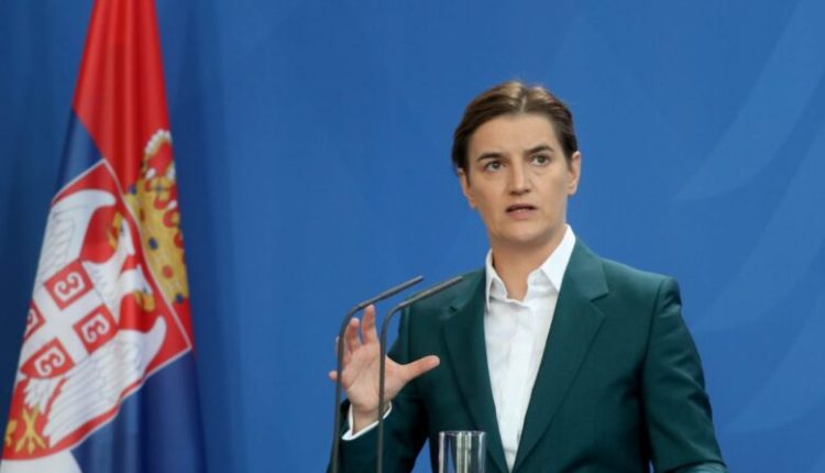 Kallëzim penal ndaj Ana Brnabiçit dhe dy ministreve të qeverisë serbe
