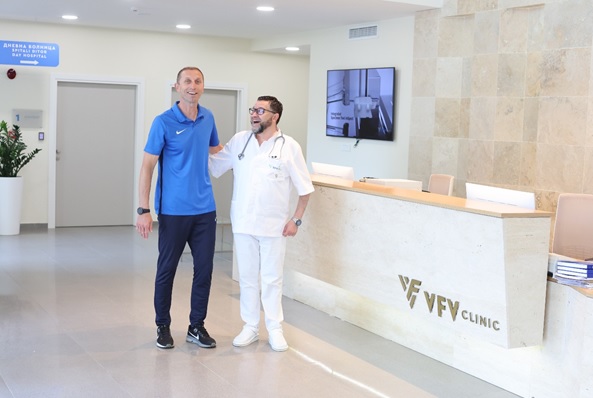 Milevski e kontrolloi zemrën në VFV clinic para lojrave të mëdha të Ligës së Kombeve (Video) 4