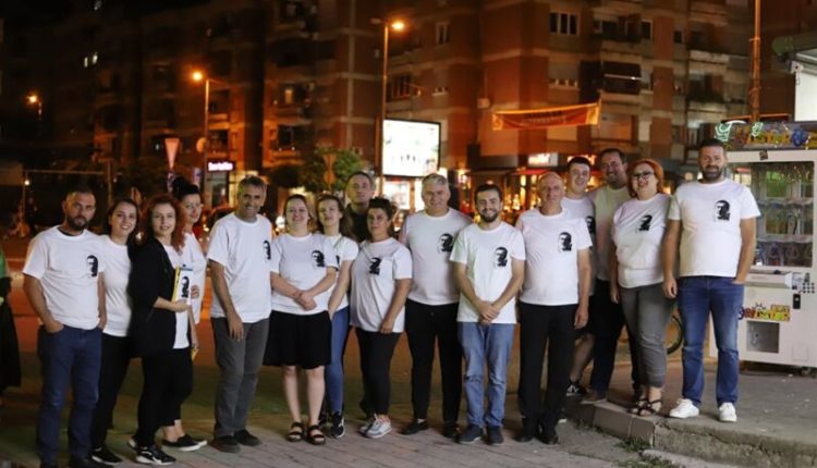 Fushata e ASH-së në Tetovë, dje ju dedikua Arbën Xhaferit