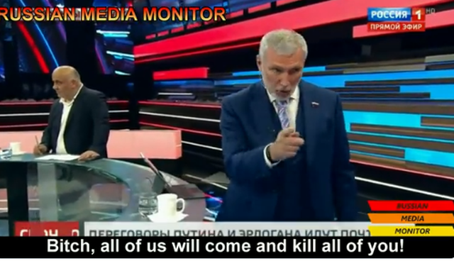 “Çmendet” deputeti rus, kërcënon LIVE gazetarin gjerman: K*** do vijmë t’ju vrasim të gjithëve