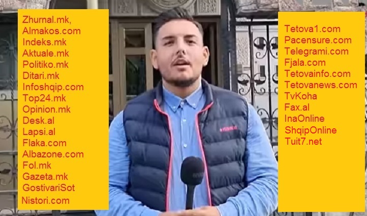 Mediat në Maqedoni solidarizohen me TetovaSot pas sulmit që ju bë gazetarit Nevri Ademi