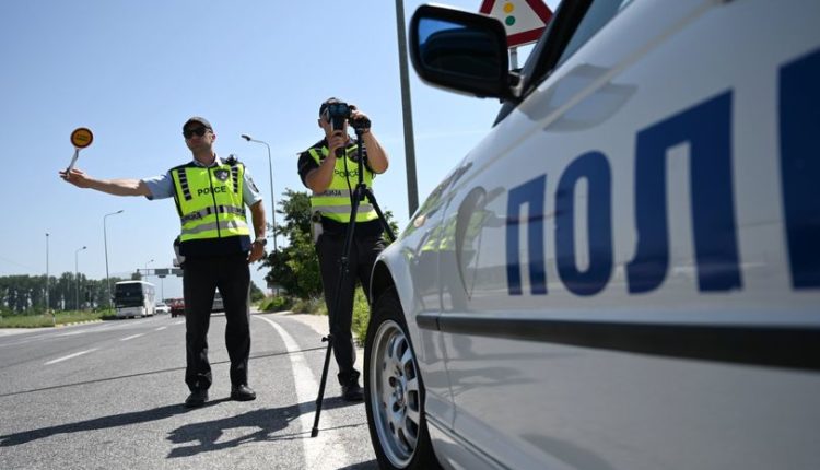 MPB: 136 gjoba në Shkup, 11 për tejkalim të shpejtësisë