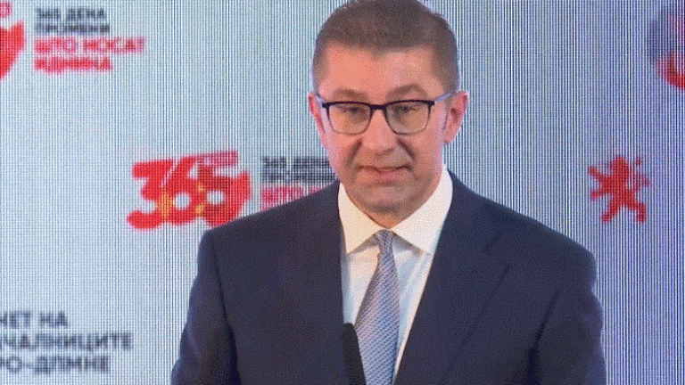 Mickoski: Nuk ka 80 deputetë të cilët e mbështesin politikën e kësaj Qeveria