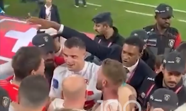 Menjëherë pas fitores ndaj Serbisë, Xhaka zgjedh të festojë me shqiptarët në Katar