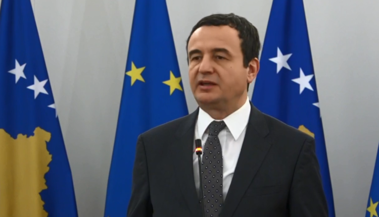 Kurti: Serbia nuk mund të vendosë për Kosovën