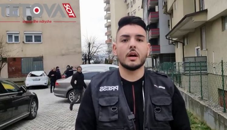 Live nga vendi i ngjarjes ku tetovari është hedhur nga kati i 8 (VIDEO)