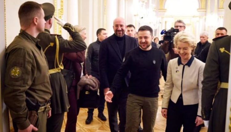 Alarm për sulm ajror në Kiev gjatë vizitës së udhëheqësve evropianë