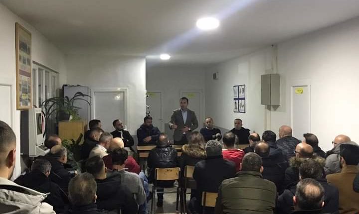 Nënkryetari i BDI-së, Arbër Ademi vazhdon takimet me qytetarët, sontë në f.Çerkez