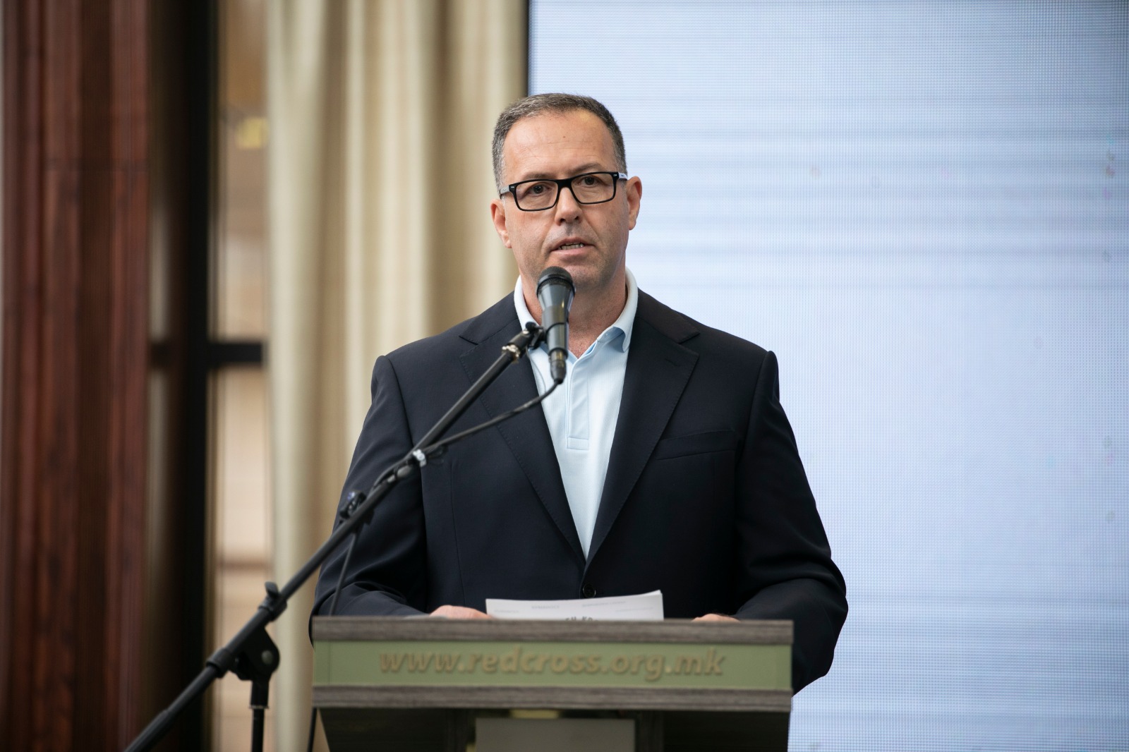 Kovaçevski në shënimin e 78 vjetorit të themelimit të Kryqit të Kuq: Të tregojmë humanizëm dhe solidaritet në vepër, të zgjasim dorën gjithandej dhe secilit