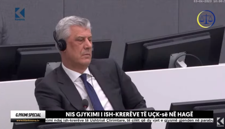 Gjykimi në Hagë, Thaçi: Jam plotësisht i pafajshëm