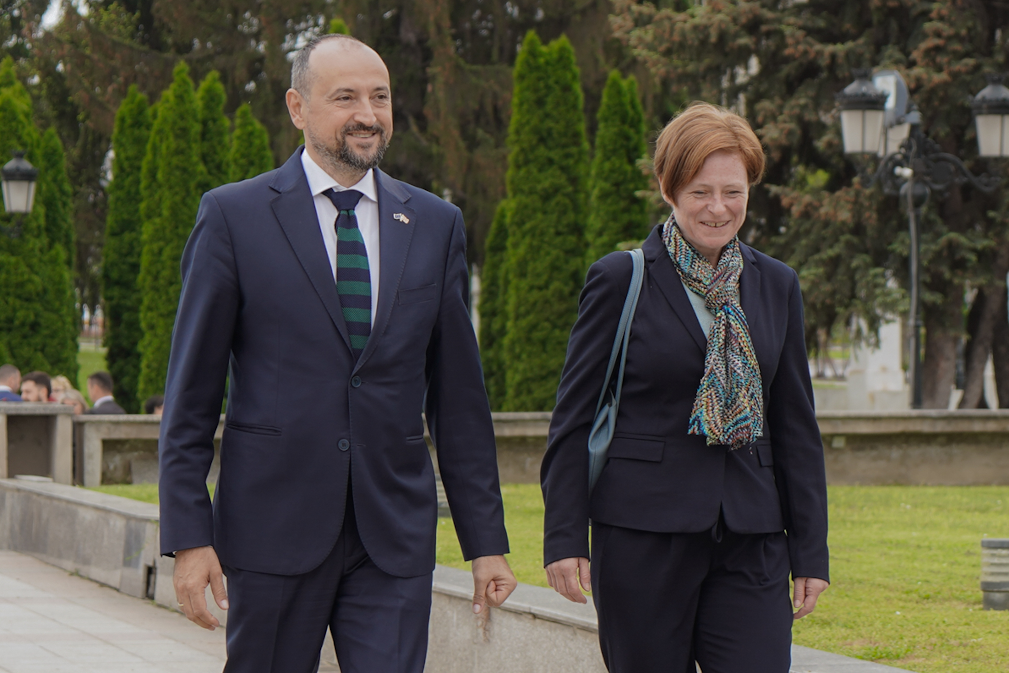 Zëvendëskryeministri Bytyqi i uroi mirëseardhje ambasadores së re gjermane në Maqedoninë e Veriut, Petra Dreksler
