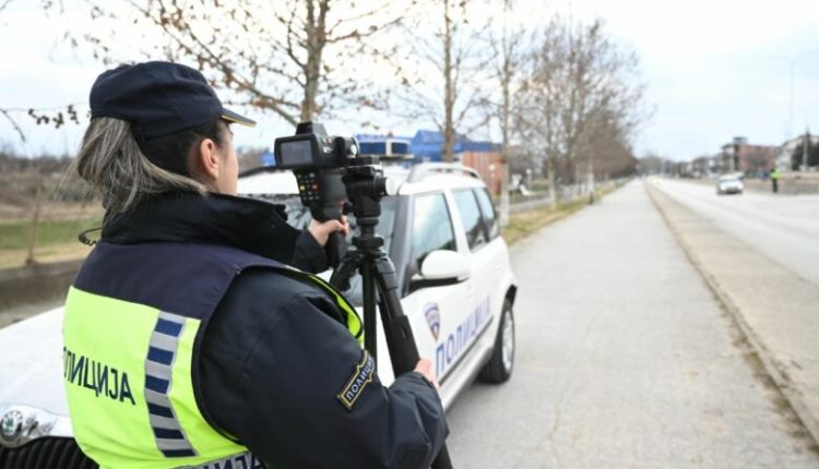 Shqiptohen 132 masa për tejkalim të shpejtësisë në Tetovë dhe Gostivar