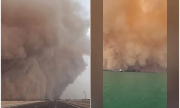 Stuhia e rërës “mbulon” Egjiptin, një i vdekur dhe pesë të plagosur (VIDEO)