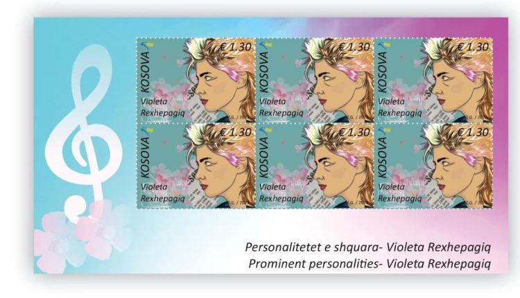 Në nder të Violeta Rexhepagiqit krijohen pulla postare