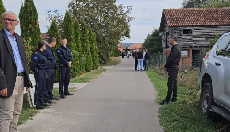 Pamjet nga shtëpia e policit që u vra në veri të Kosovës