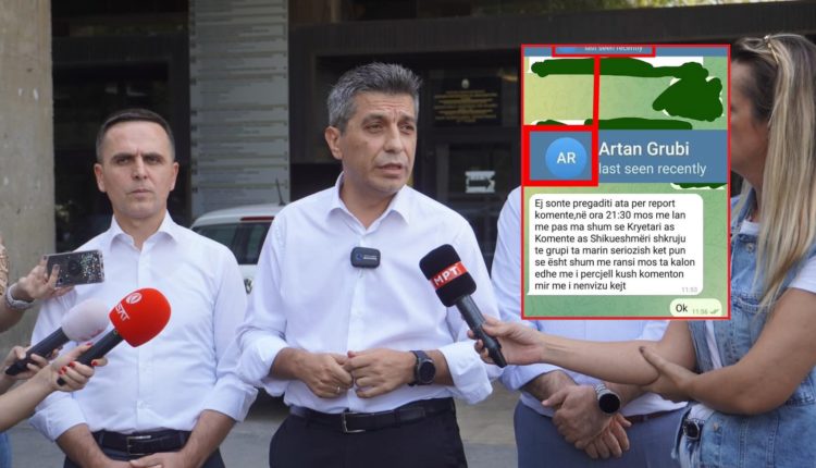 Opozita shqiptare dështon keq me fotomontazhet kundër Artan Grubit