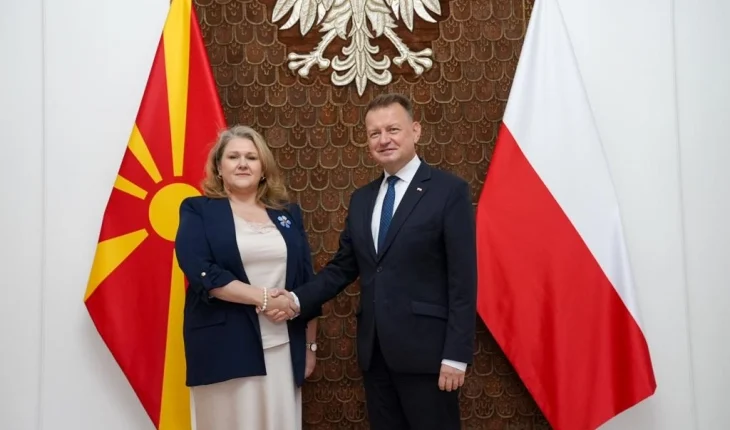 Petrovska – Blashçak: Maqedonia e Veriut dhe Polonia janë ambicioze në avancimin e bashkëpunimit aleat në mbrojtje