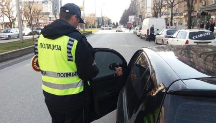 Gjoba për 168 shoferë në Shkup, 14 për tejkalim të shpejtësisë së lejuar