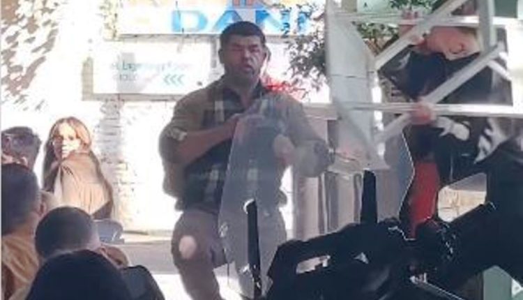 Noizy-n e ‘godasin’ me karrige në kokë! Çfarë ndodhi me reperin (VIDEO)