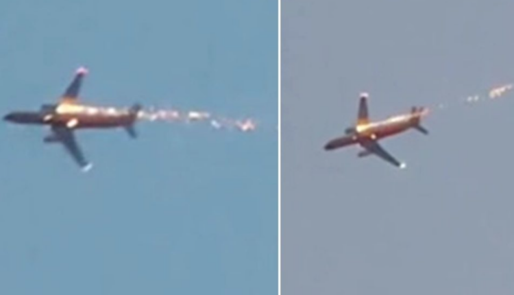 Një aeroplan rus merr flakë pasi i shpërtheu njëri prej motorëve gjatë fluturimit (VIDEO)