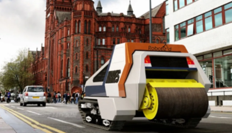 Roboti i parë autonom i riparimit të rrugëve do të testohet në Britani