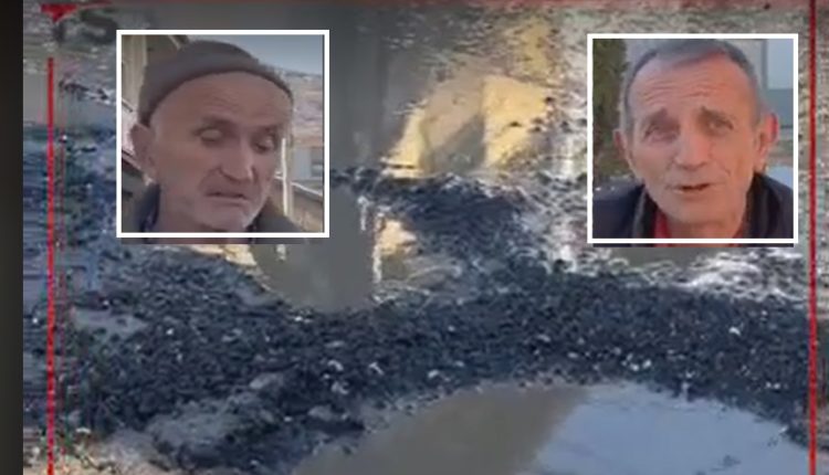 Prishet asfalti i Bilall Kasamit, qytetarët: Asfalt si letër cigare, ma mirë mos e kishte asfaltuar (VIDEO)