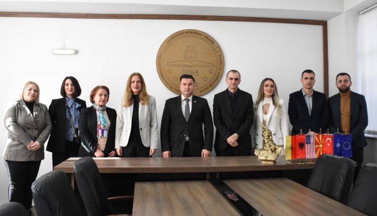 Drejtuesit e Organizatës Ndërkombëtare për Migrim e vizituan Universitetin e Tetovës