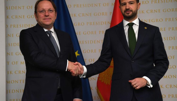 “Mali i Zi është kandidati më i avancuar për në BE”, thotë Varhelyi në Podgoricë