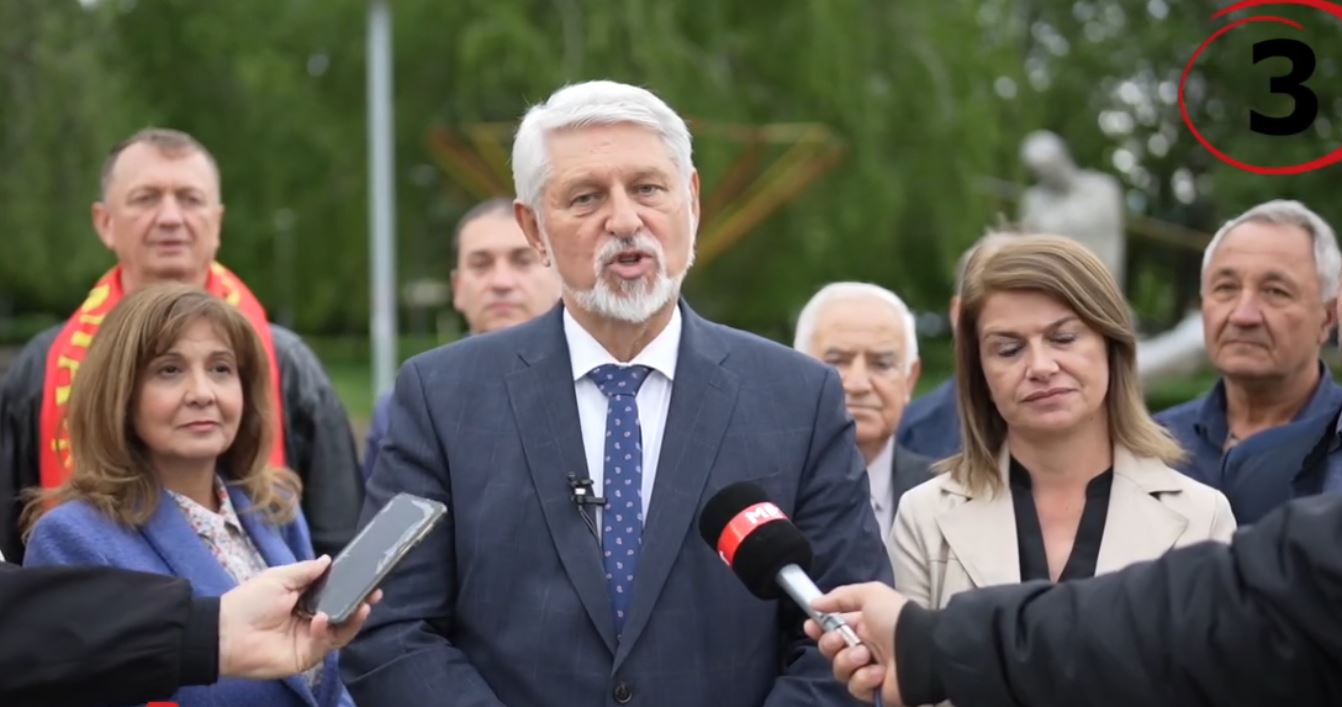 Zgjedhjet Presidenciale/ Jakimovski: LSDM-ja dhe VMRO-ja heshtin ndaj shtantazheve të Osmanit dhe Taravarit! Zgjedhjet Presidenciale/ Jakimovski: LSDM-ja dhe VMRO-ja heshtin ndaj shtantazheve të Osmanit dhe Taravarit!