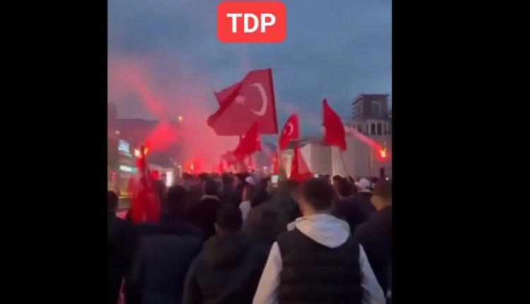 Çfarë organizimi nga TDP-ja. Shikoni si rreshtohen në Frontin Europian (VIDEO)