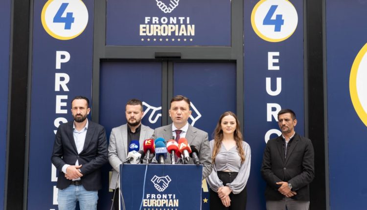 Fronti Europian: Më 8 maj të mbështetet Fronti Europian kundrejt majorizimit
