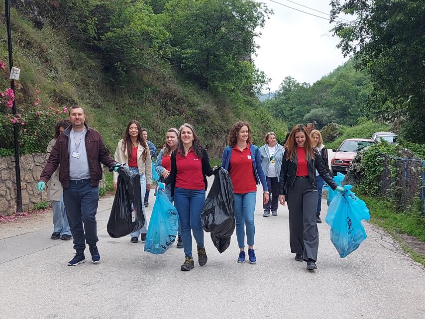 EVN Maqedoni bëri punë vullnetare në kuadër të aksionit ekologjik “GENERALKA WEEKEND 24”