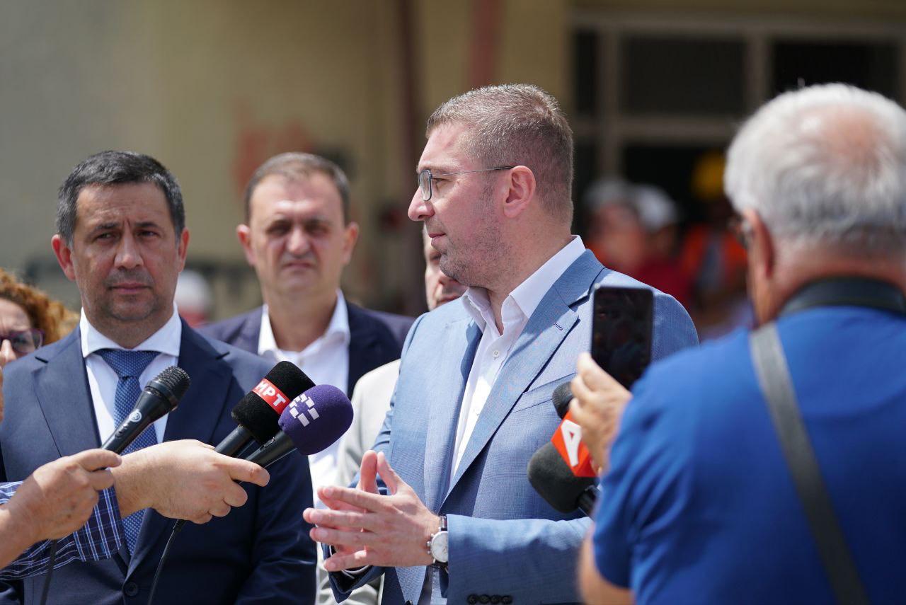 Mickoski nga Gjevgjelia: Qëllimi i Qeverisë është të punojë për qytetarët, ka filluar rindërtimi i sallës sportive “Partizan”, është lëshuar në përdorim bulevardi deri te PK Bogorodica 