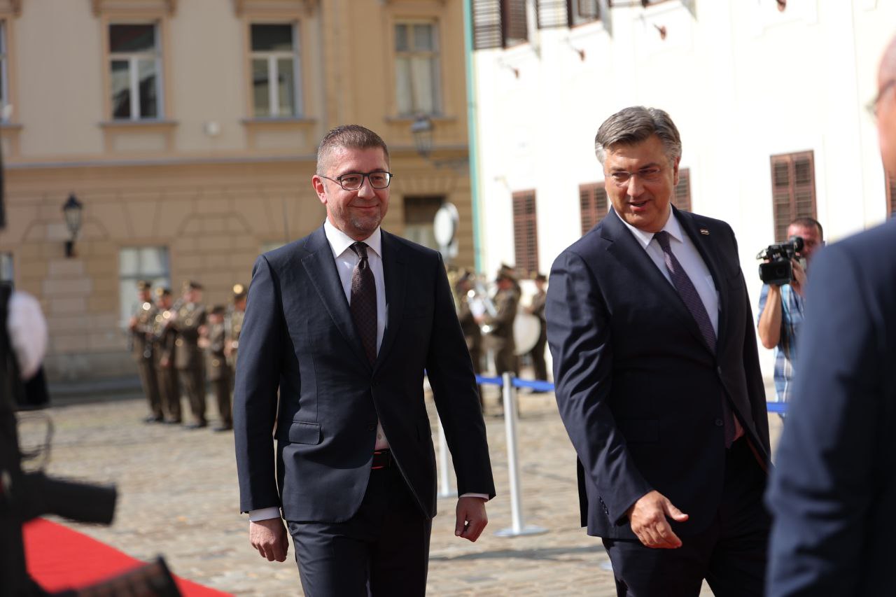 Mickoski: Falënderim Kroacisë dhe Plenkoviqit për mbështetjen e Maqedonisë drejt BE-së, bashkëpunimi mes dy vendeve do të vazhdojë edhe në të ardhmen
