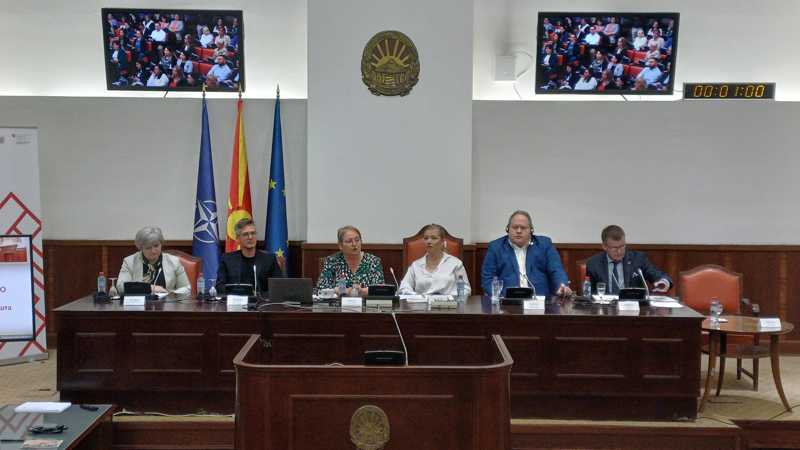 Janevska në debat për përfaqësimin e edukimit politik në sistemin arsimor të Maqedonisë