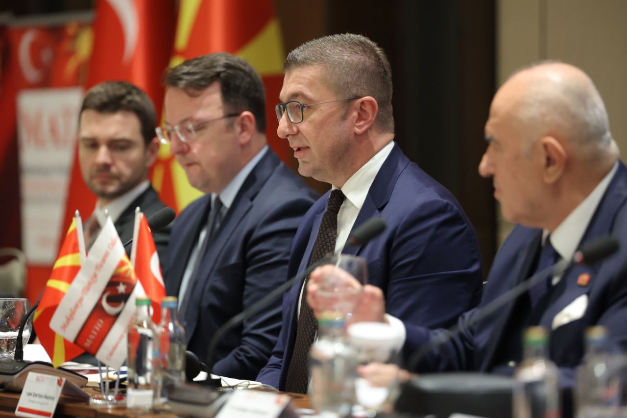 Mickoski: Kërkesat e biznesmenëve turq janë të logjikshme dhe të pritshme dhe ne si Qeveri bëjmë përpjekje maksimale që ato të realizohen