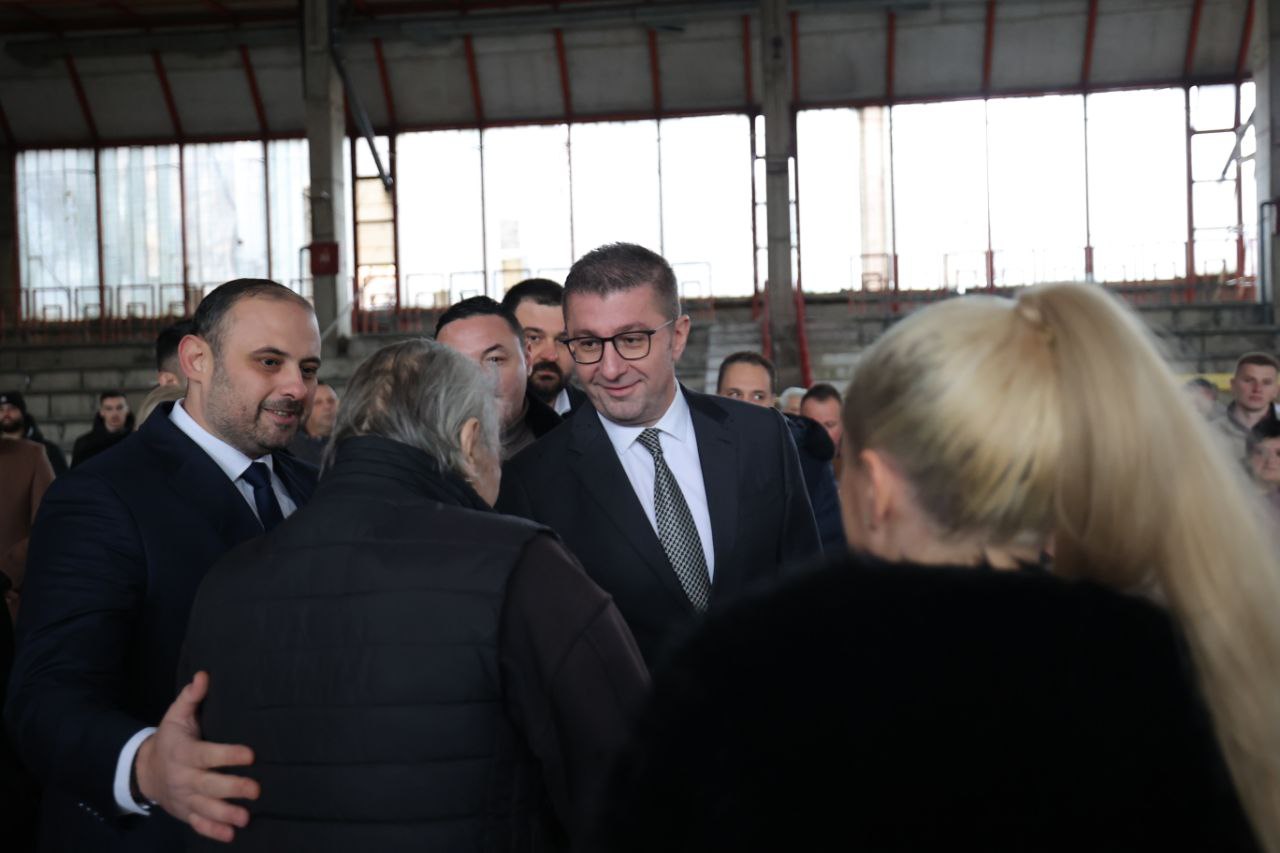Mickoski: Me rikonstruimin, salla e sportit “Rasadnik” fiton një pamje të re bashkëkohore, moderne, e cila do të jetë shtëpi e shumë klubeve sportive „Mirëdita edhe nga unë