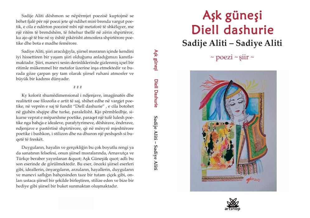 Në Stamboll botohet libri “Diell dashurie –Aşk güneşi” i Sadije Alitit