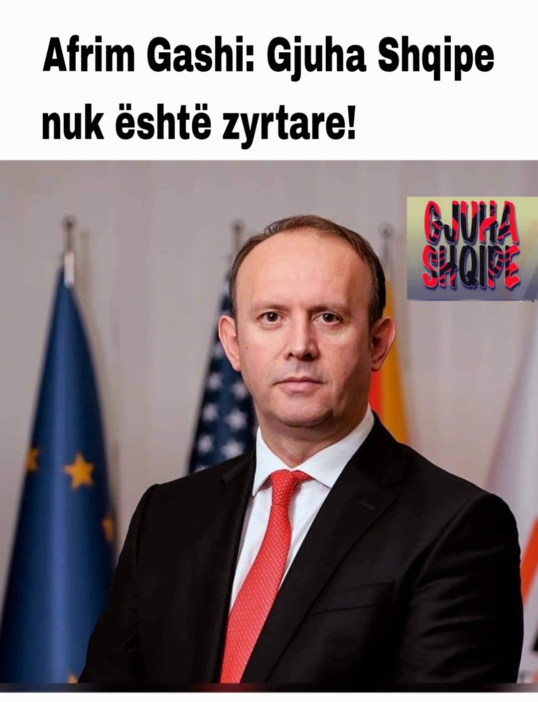 Kryeparlamentari Gashi rrëfehet para TV Alsat!